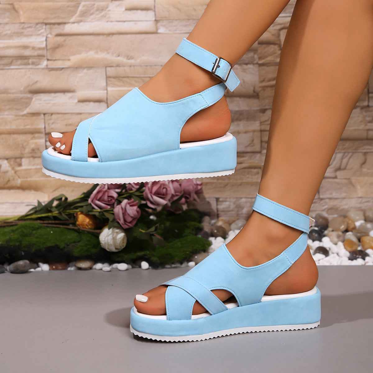 Ronyra - Comfortable Wedge Sandals