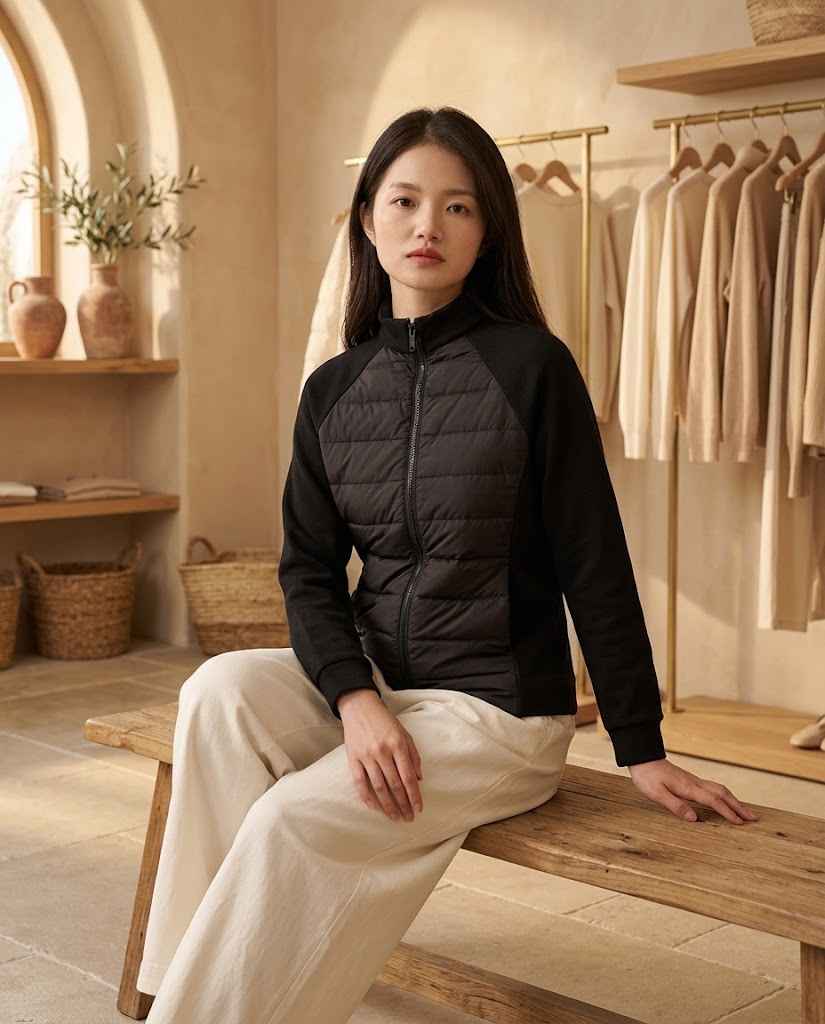 Women's Quilted Puffer Jacket