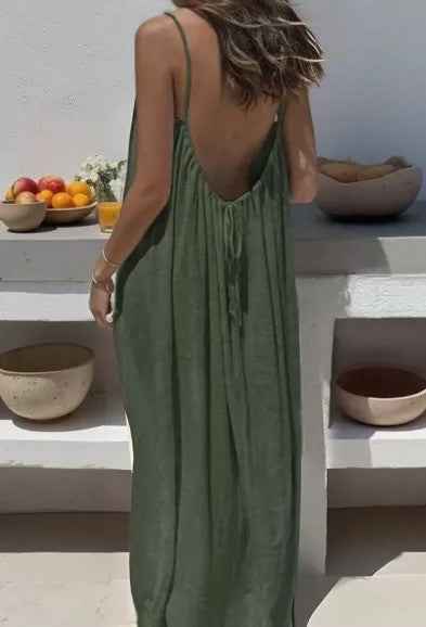 Keira | Natural Flowing Maxi Dress