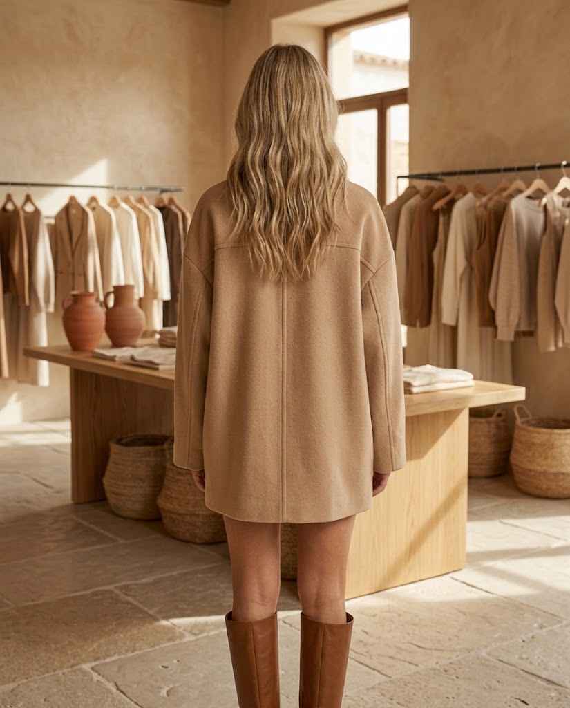 Isabely Short Elegant Coat Jacket