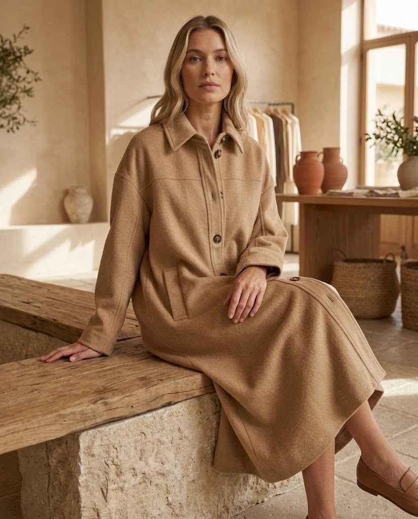 Isabely Short Elegant Coat Jacket