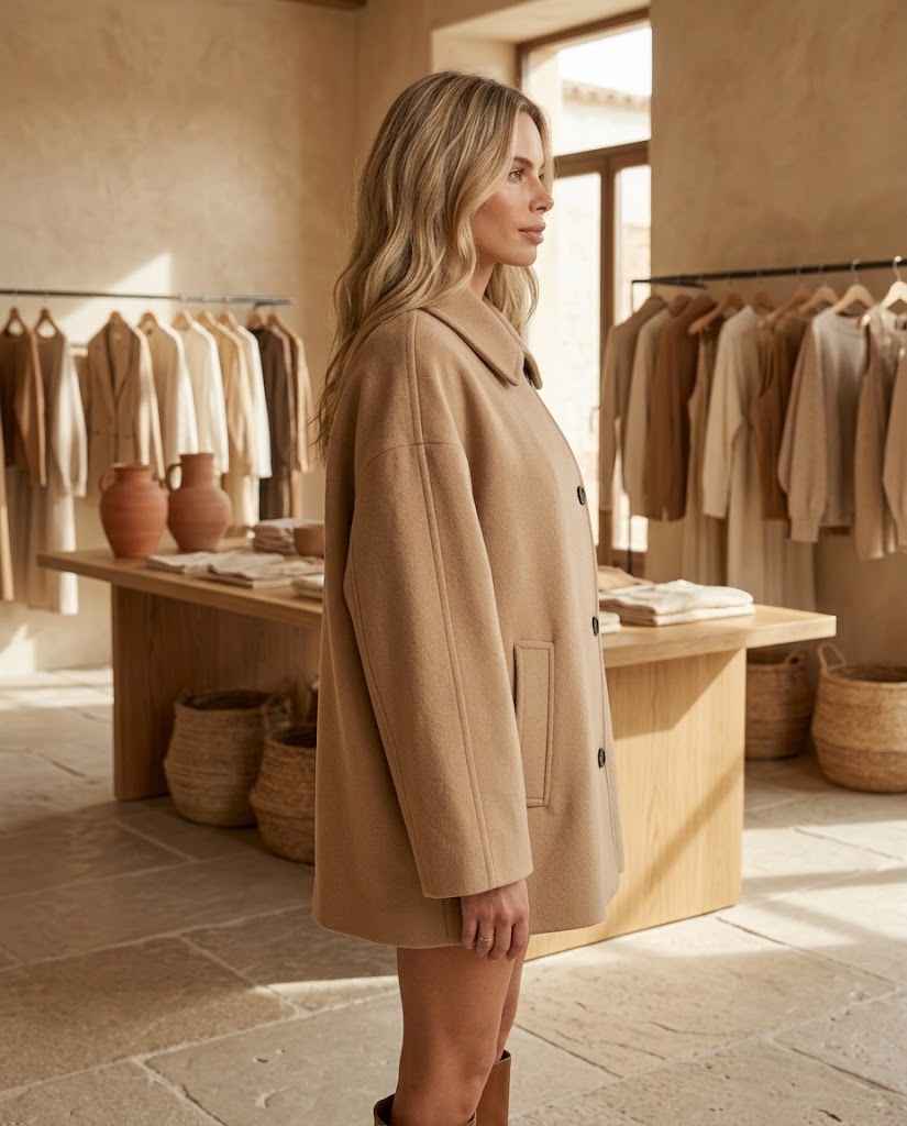 Isabely Short Elegant Coat Jacket