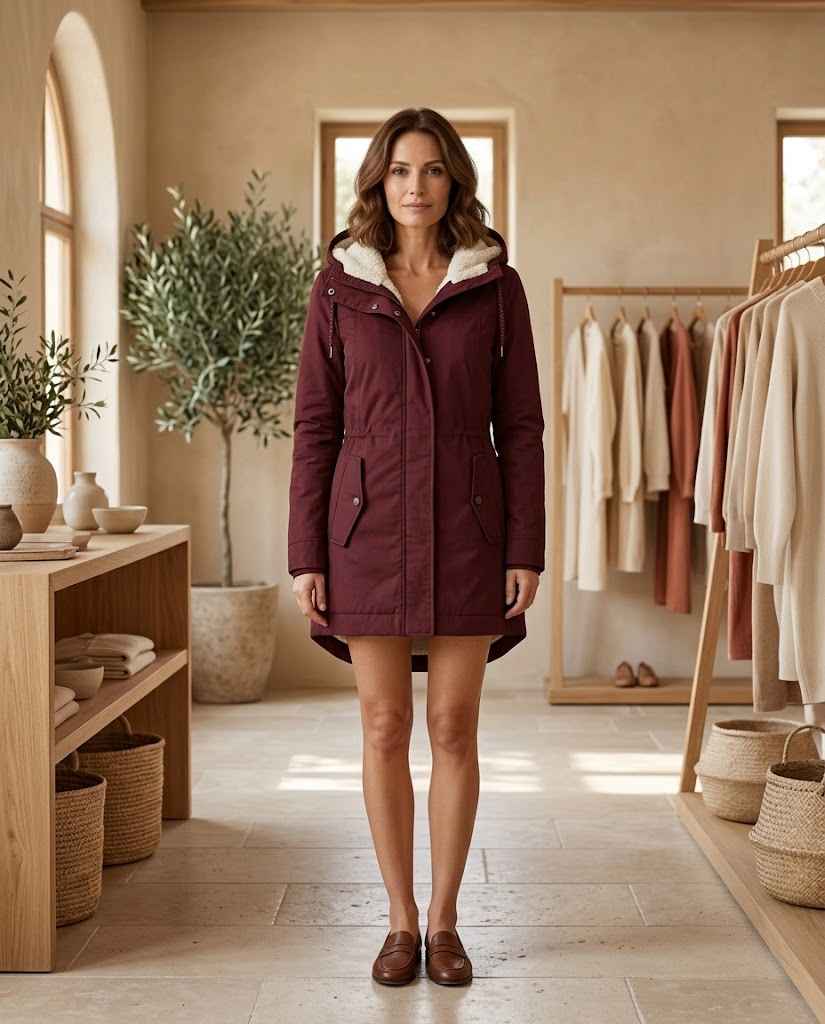Waterproof Rain Jacket with Hood for Women
