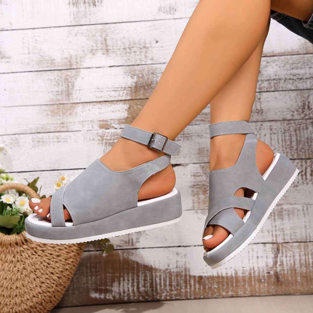 Ronyra - Comfortable Wedge Sandals