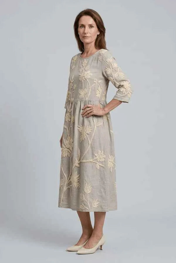 Erica | Elegant Floral Dress