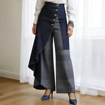 Lucia | Elegant Wide Women's Casual Trousers