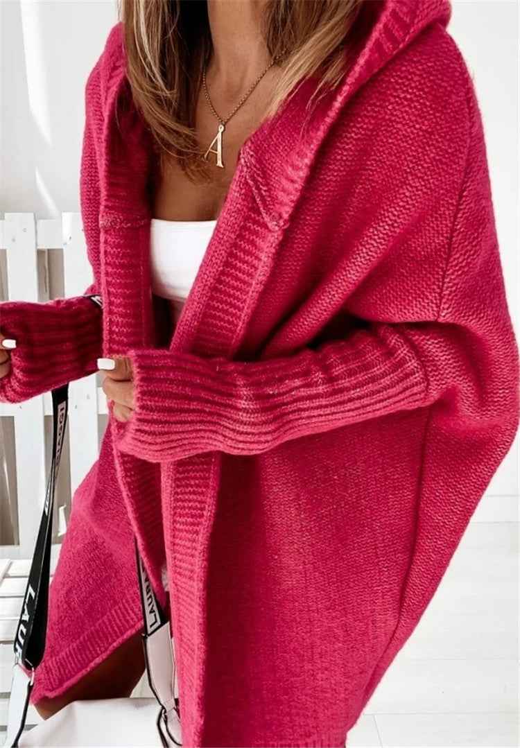 Charlotte | Cozy Hooded Cardigan