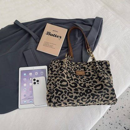 Leopard Lush Tote