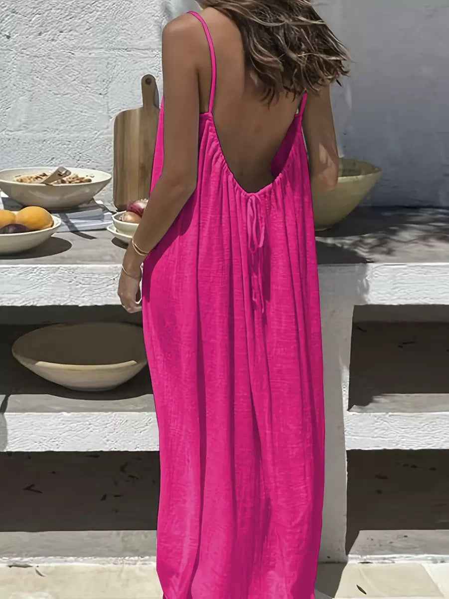 Keira | Natural Flowing Maxi Dress