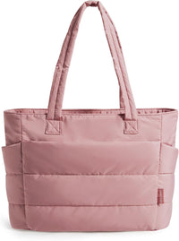 Dark pink tote bag