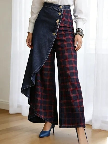 Lucia | Elegant Wide Women's Casual Trousers