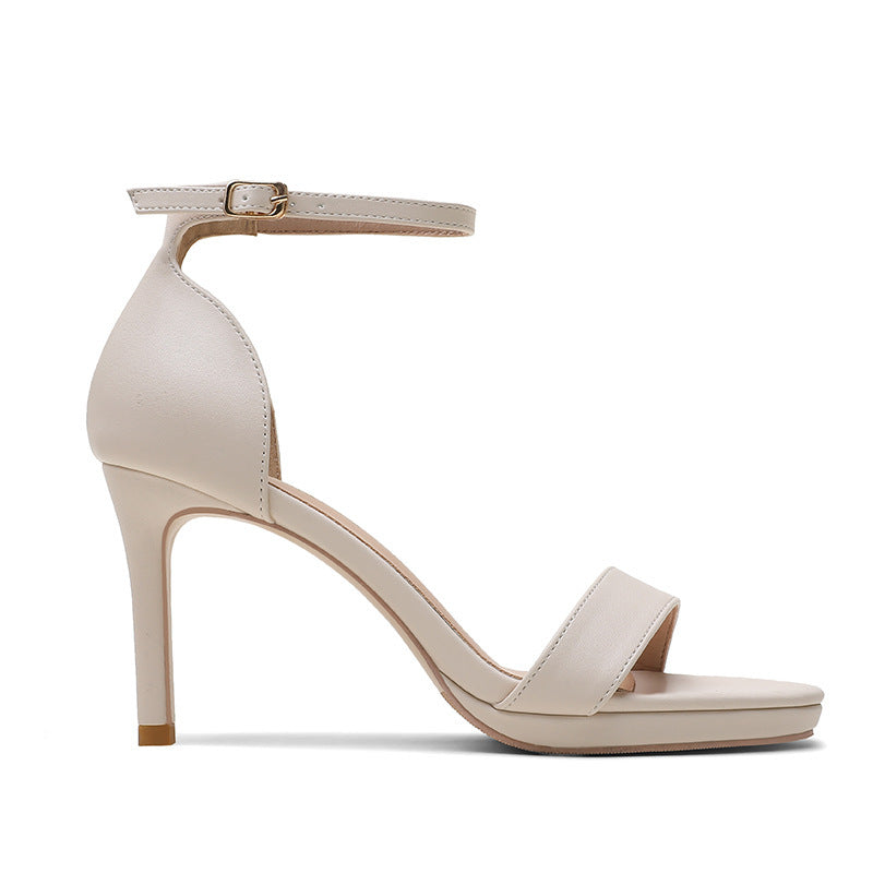Open Toe Slingback Heel