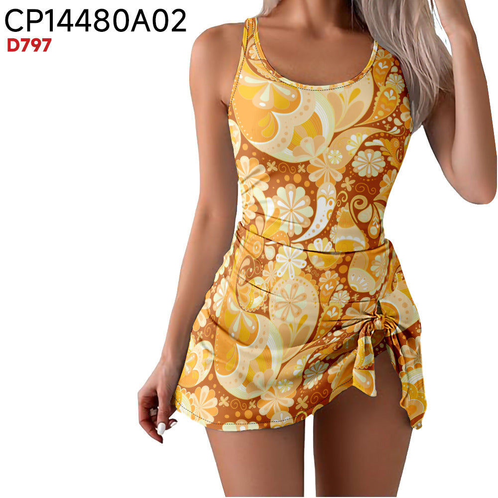 Adalee? Linen Mini Dress