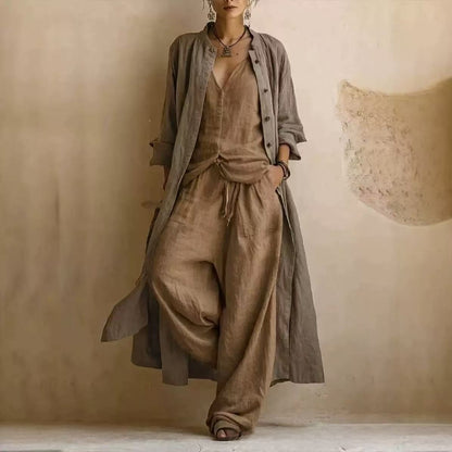 Boema? | Bohemian Cotton & Linen 3-Piece Set