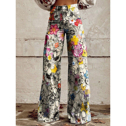 Sofia | Comfortable Wide Leg Jeans
