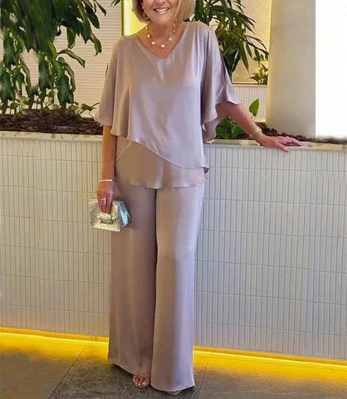 JIMA - EFFORTLESS WIDE-LEG SET