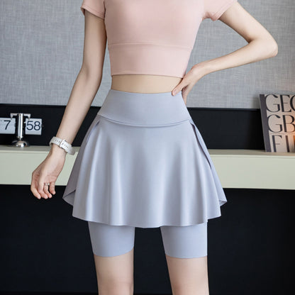 Women Sports Skirt with Pockets Yoga Tennis Skirt