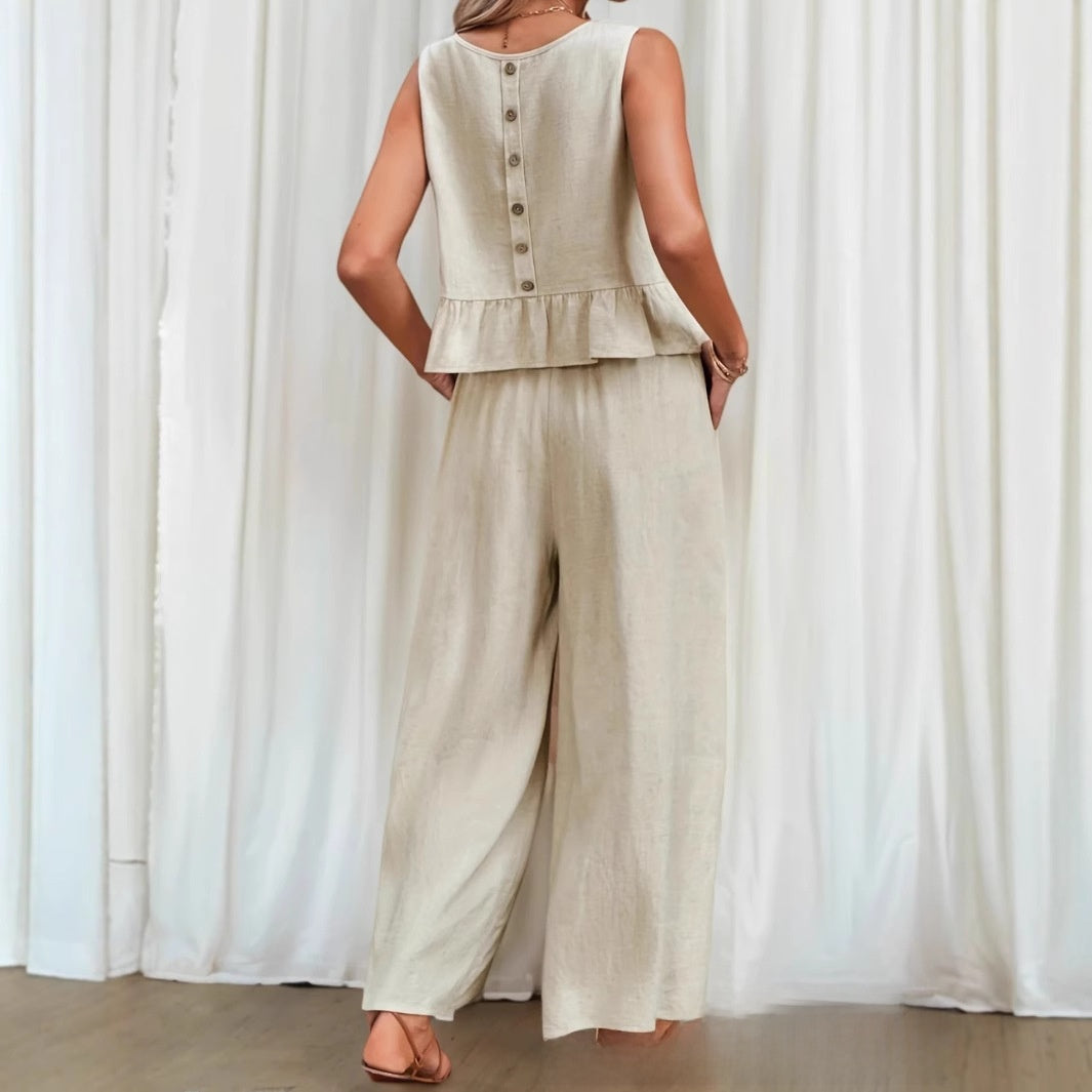MELANIE - EFFORTLESS TWO-PIECE SET