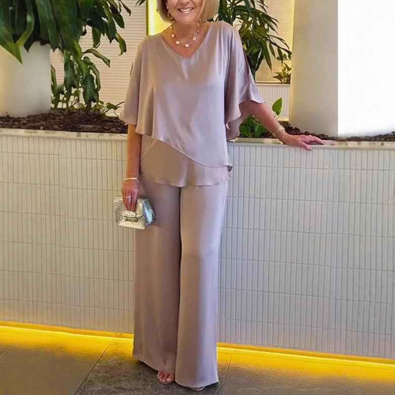 JIMA - EFFORTLESS WIDE-LEG SET