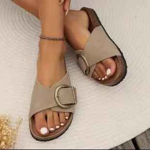 Ivory - Slip-On Sandals
