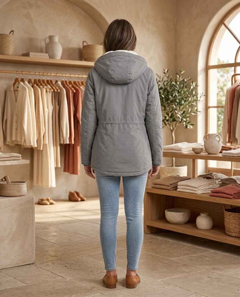 Waterproof Rain Jacket with Hood for Women