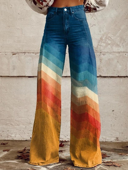L�na | Floral Wide Pants