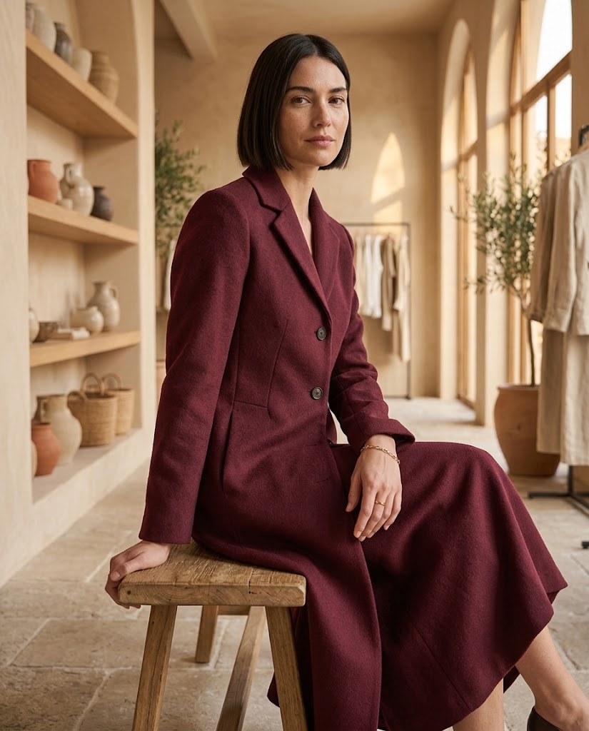 Holly Wool Trench Coat