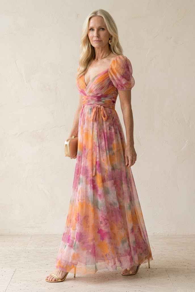 Isel | Soft Wrap Maxi Dress