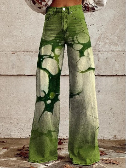 L�na | Floral Wide Pants