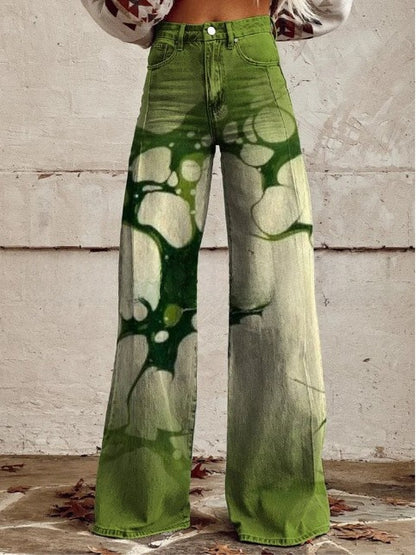 L�na | Floral Wide Pants