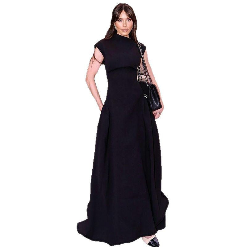Gemma | Sleeveless Smocked Bodice Midi Dress