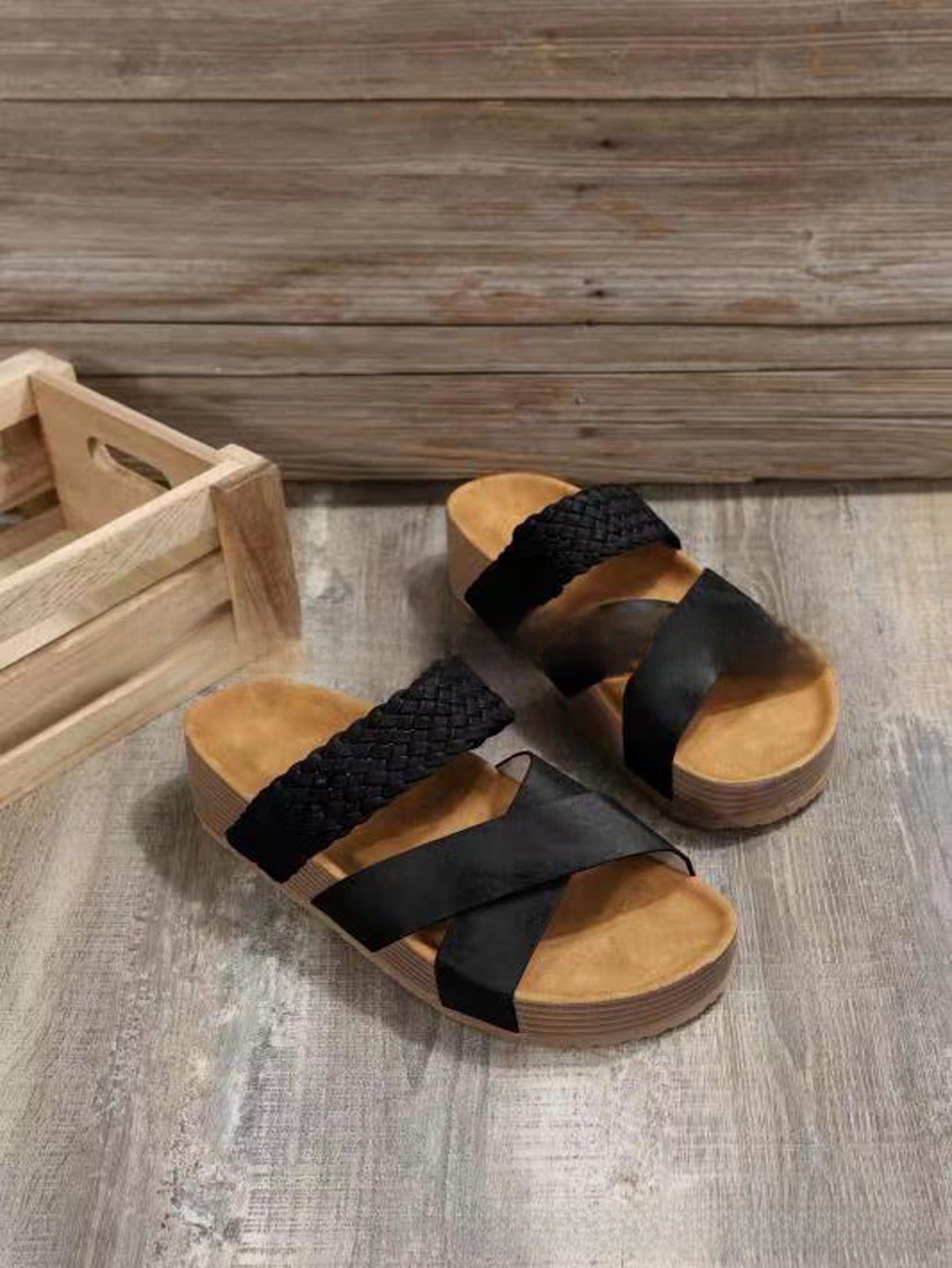Liorenne? ? Orthopedic Leather Strap Sandals