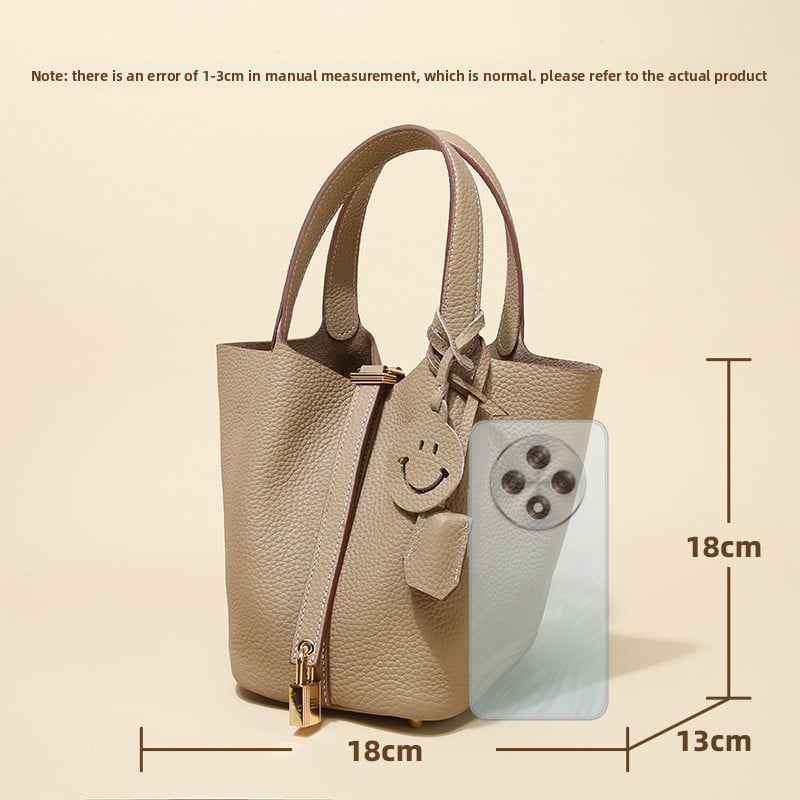 Clara | Leather Smile Bag