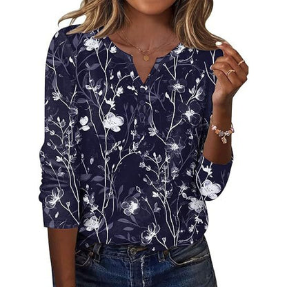 Mira | Colorful Geometric Print Shirt