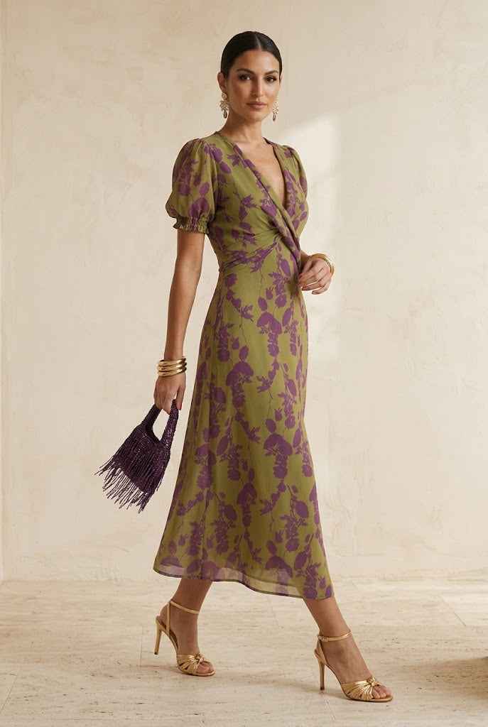 Virel | Relaxed Floral Midi Dress