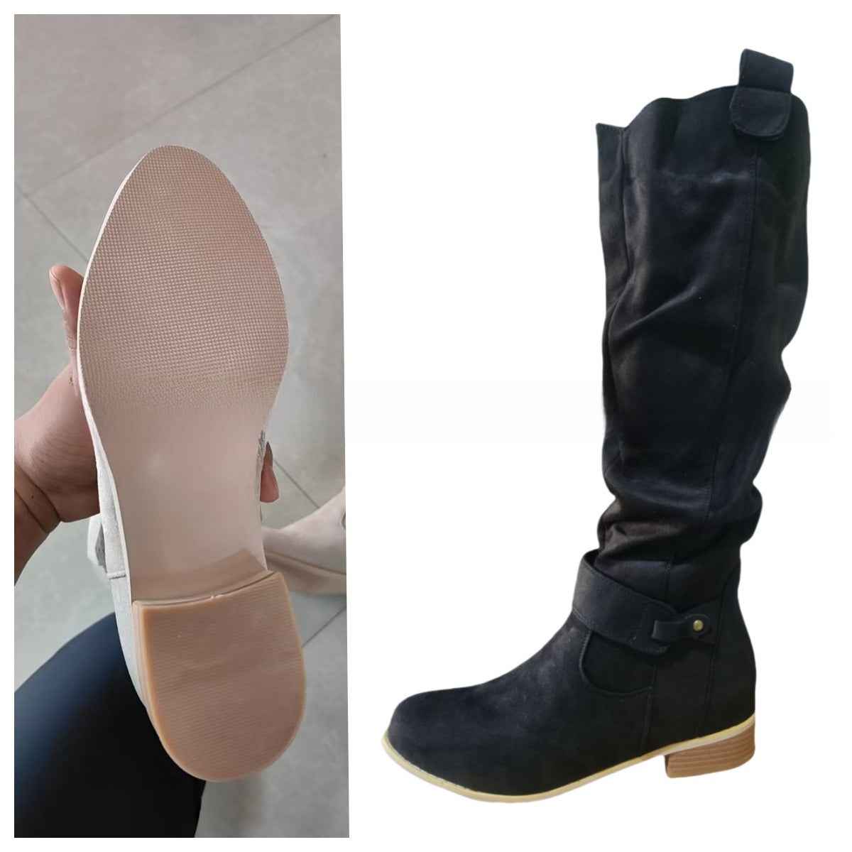 Amelia | Stylish Suede Knee Boots