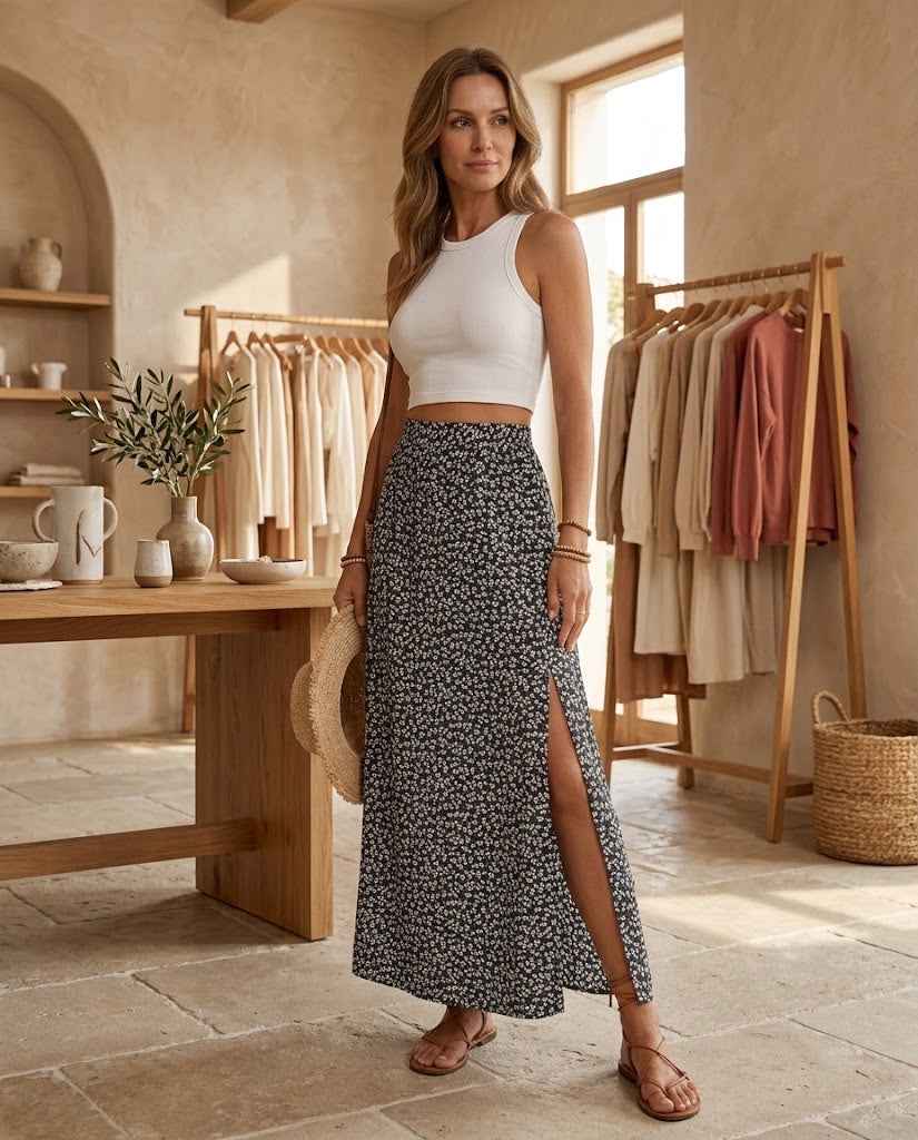 Dahlia Women?s Printed Skirt
