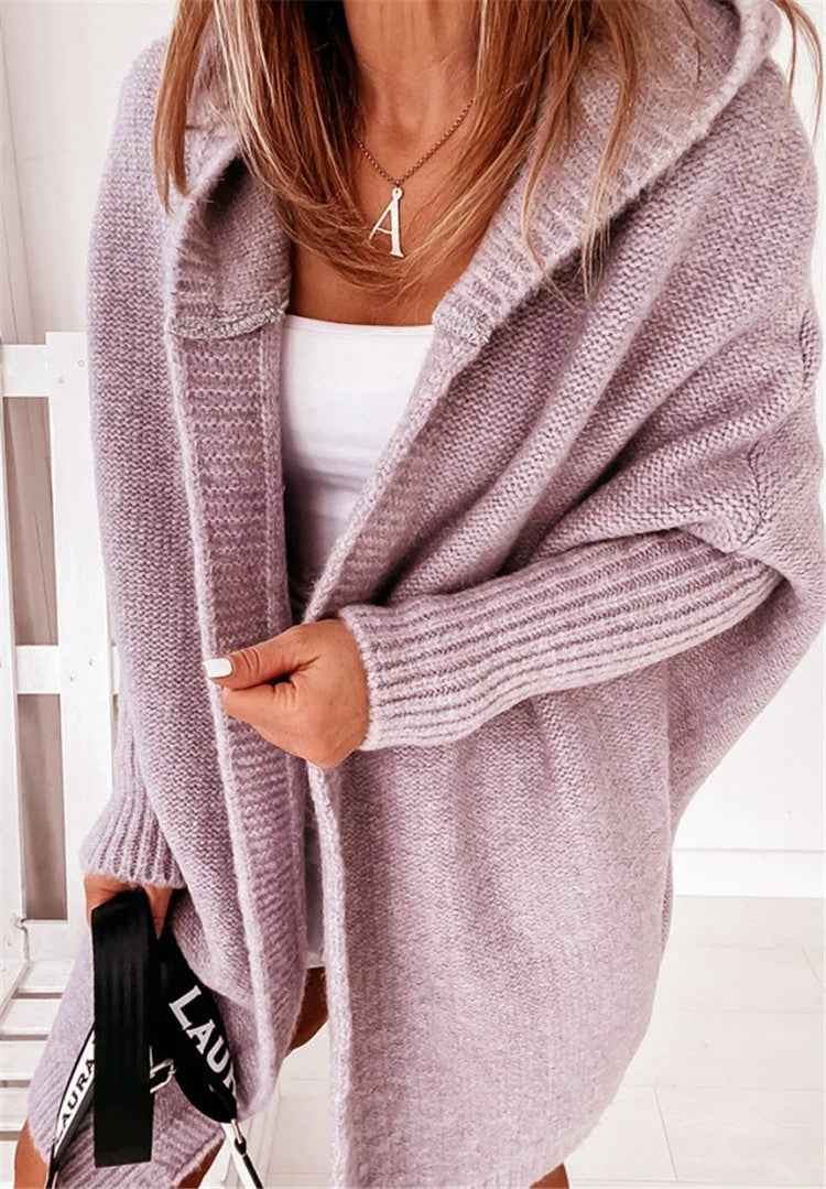 Charlotte | Cozy Hooded Cardigan