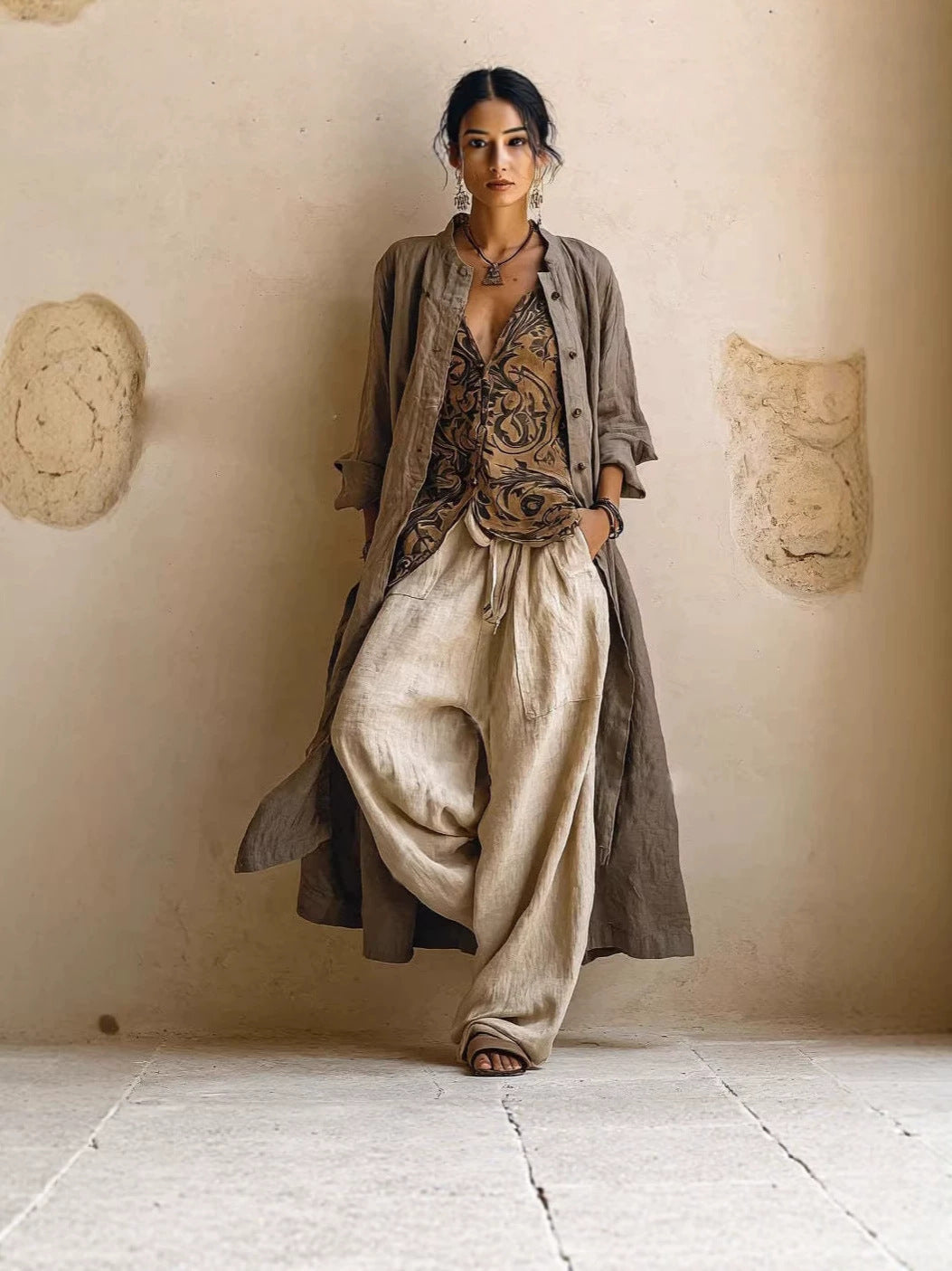 Boema? | Bohemian Cotton & Linen 3-Piece Set