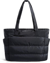 Black tote bag