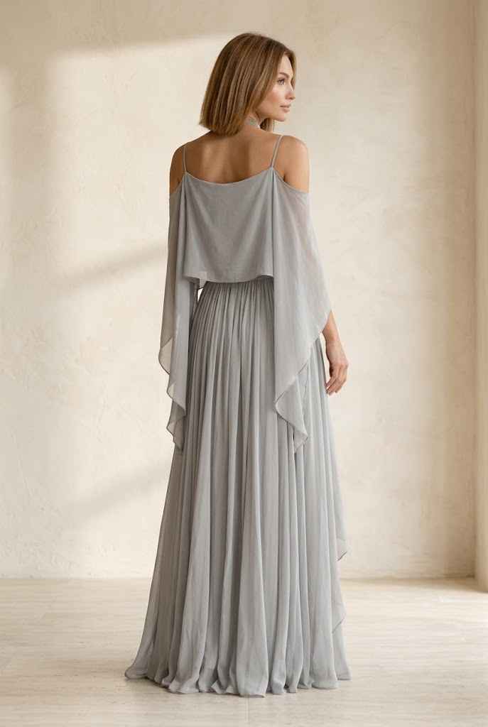Marisol | Layered Drape Cold Shoulder Top Wide Leg Set