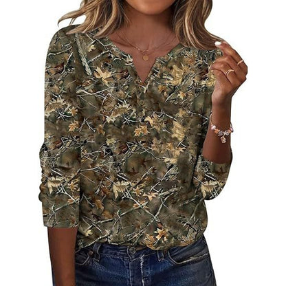 Mira | Colorful Geometric Print Shirt