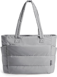 Light gray tote bag