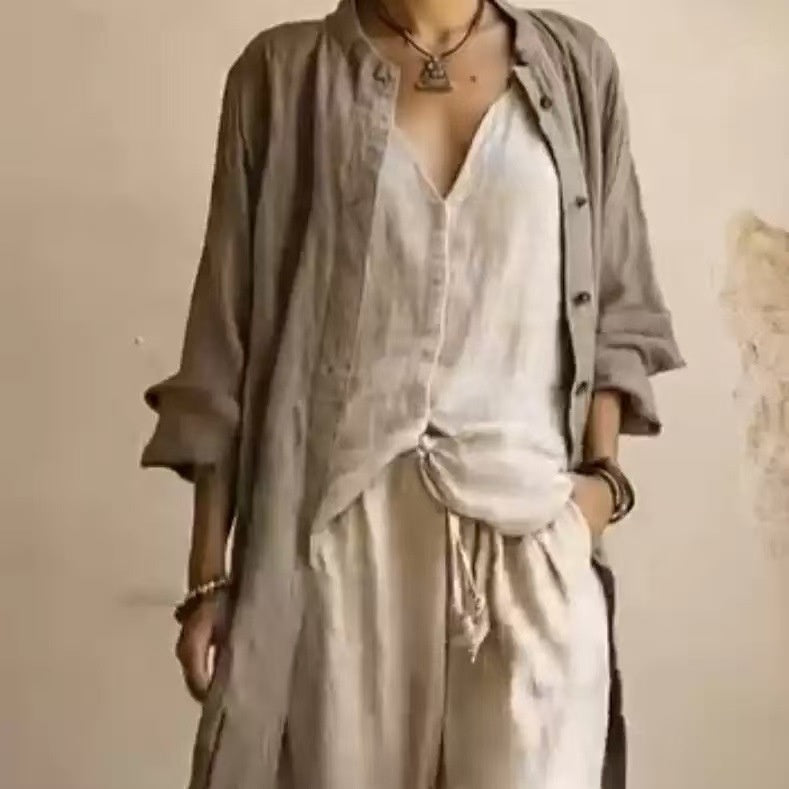 Boema? | Bohemian Cotton & Linen 3-Piece Set