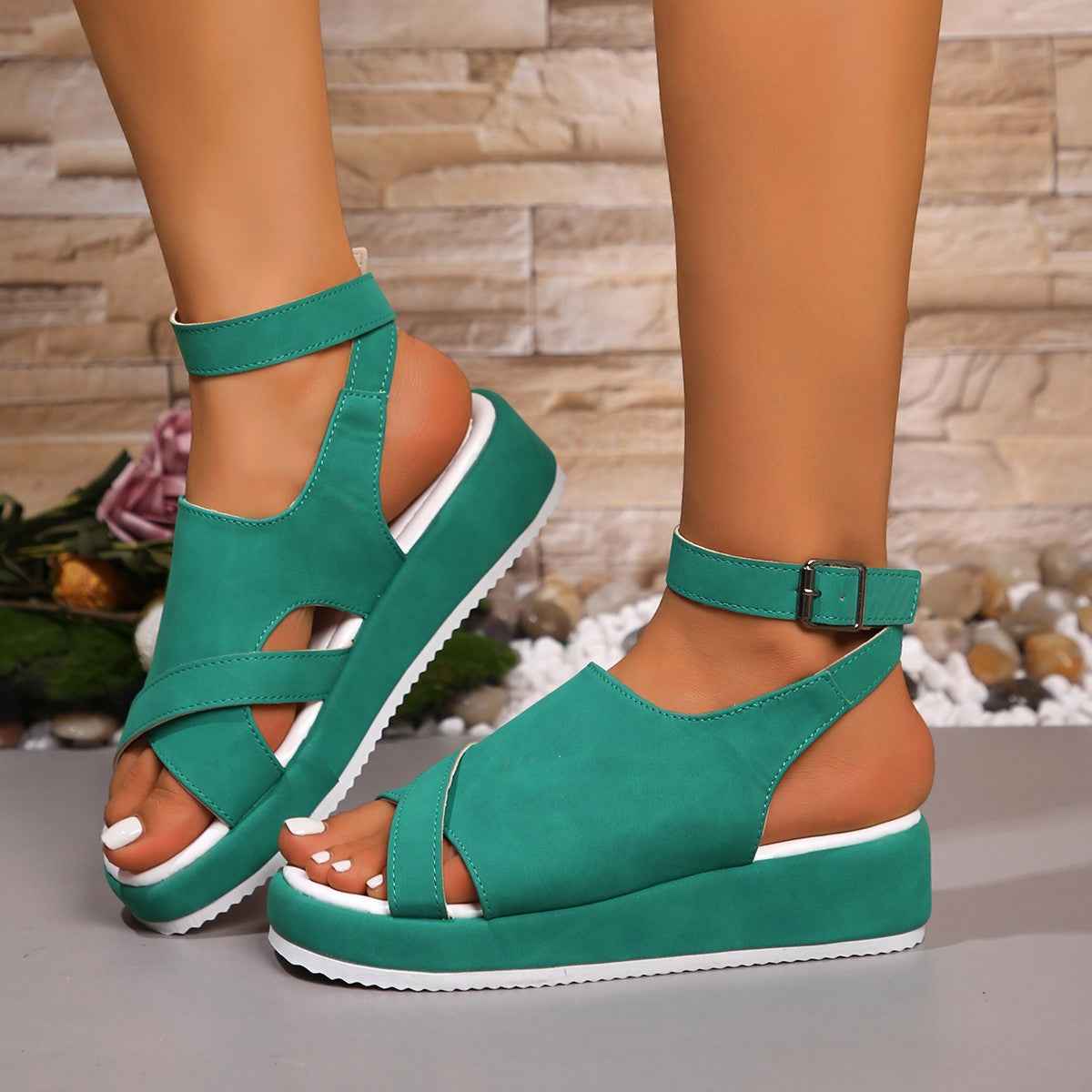 Ronyra - Comfortable Wedge Sandals