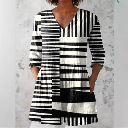 Chloe | Long Blouse with V-Neck