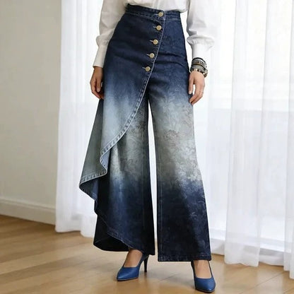 Lucia | Elegant Wide Women's Casual Trousers