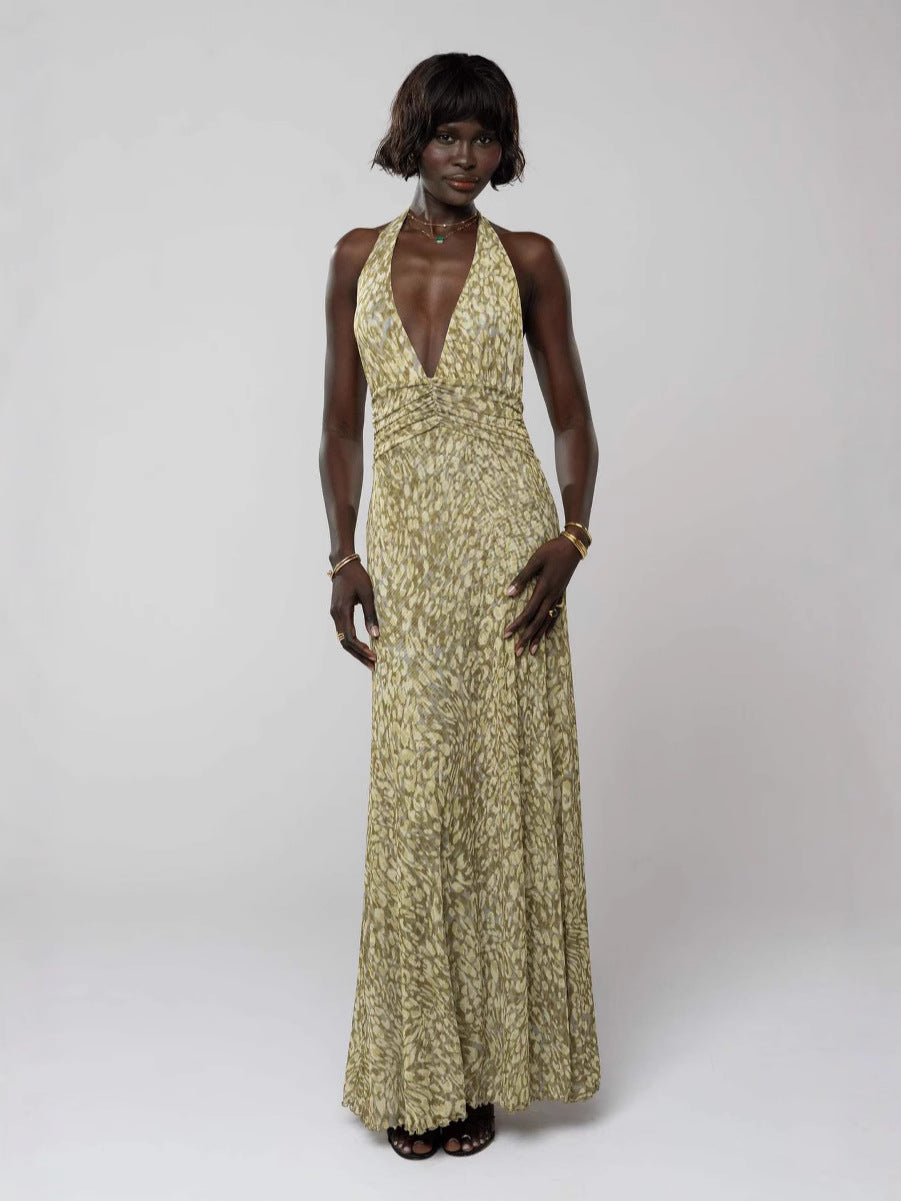 Elarose | Sleeveless Flowing Skirt Maxi Dress