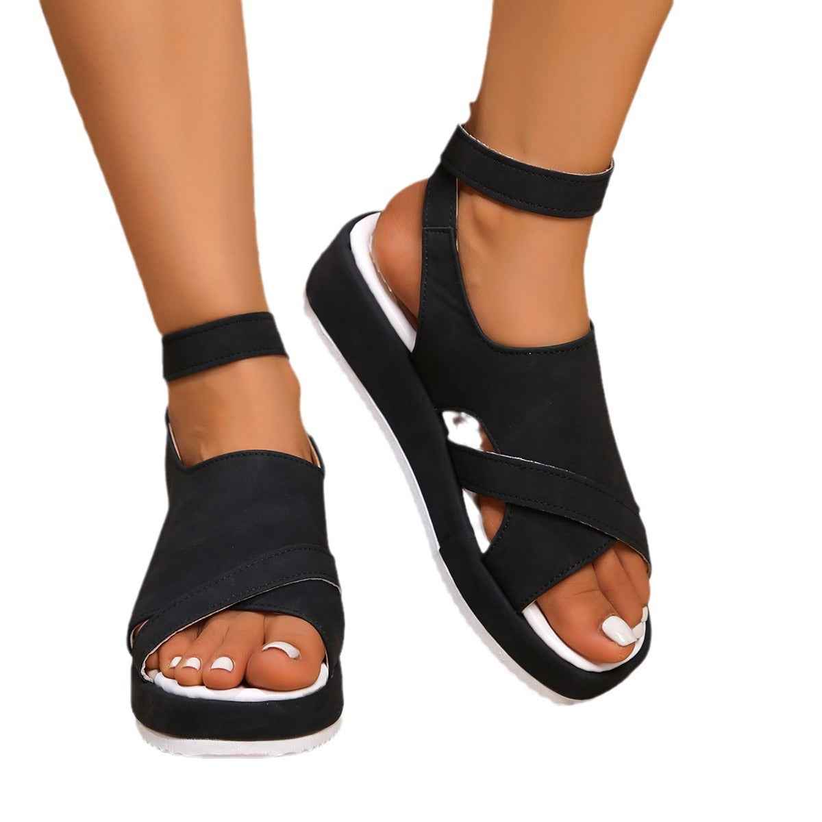 Ronyra - Comfortable Wedge Sandals