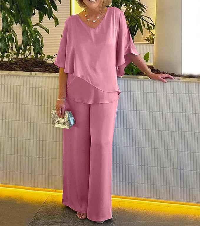 JIMA - EFFORTLESS WIDE-LEG SET